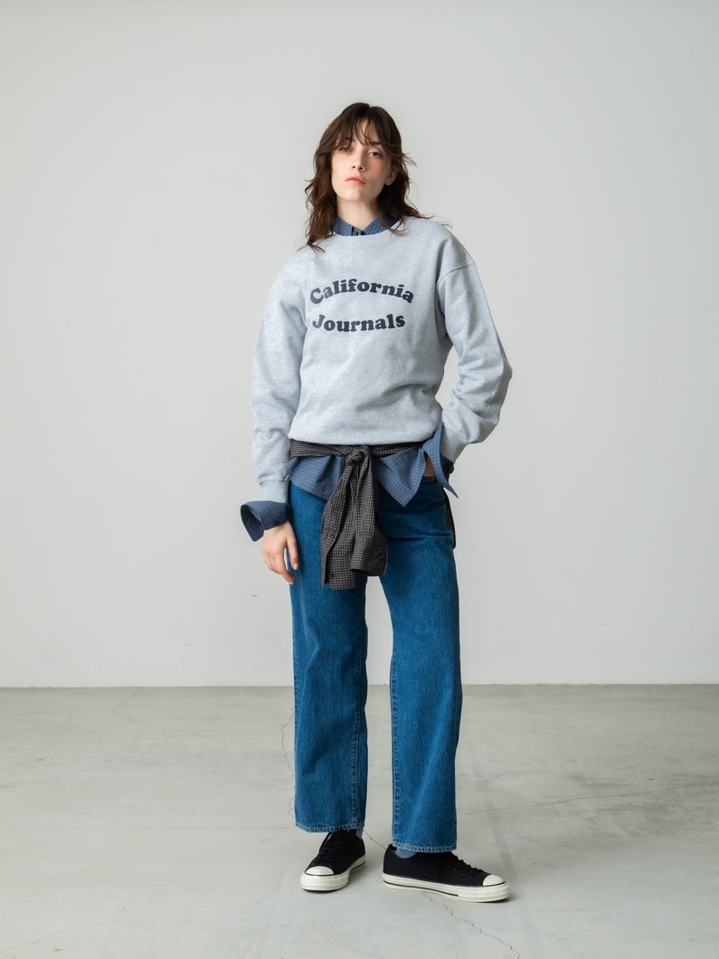 カリフォルニア ジャーナル スウェット プルオーバー 詳細画像 gray 3