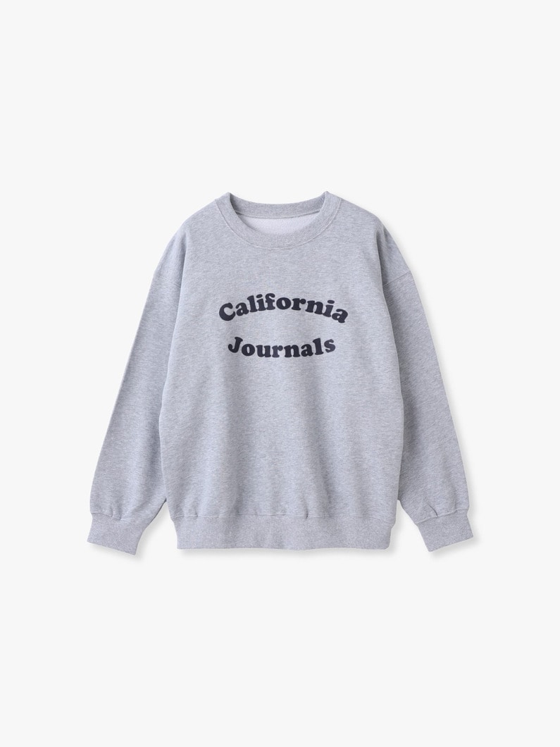 カリフォルニア ジャーナル スウェット プルオーバー 詳細画像 gray 5