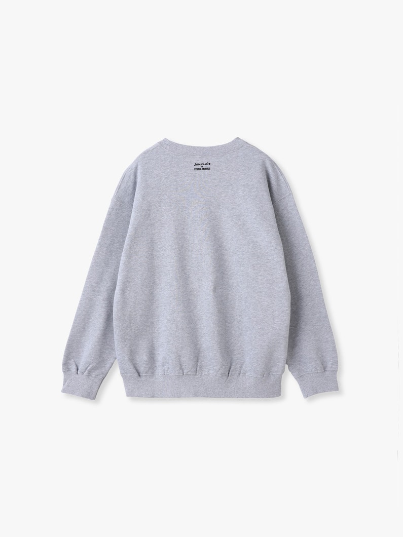 カリフォルニア ヴァリー ホテル スウェット プルオーバー 詳細画像 gray 1