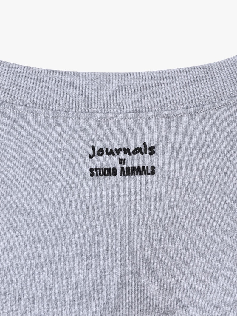 カリフォルニア ヴァリー ホテル スウェット プルオーバー 詳細画像 gray 3