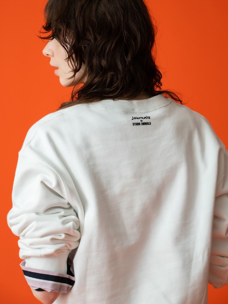 カリフォルニア ナパヴァレー スウェット プルオーバー 詳細画像 white 2