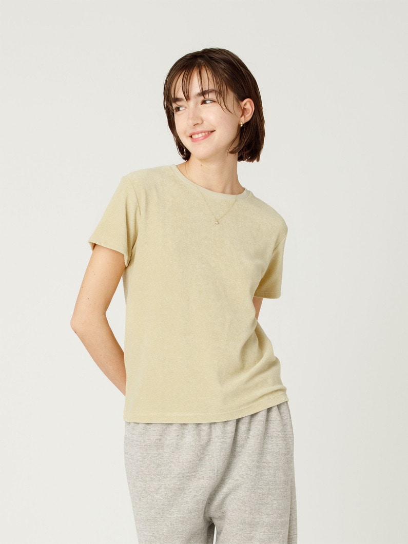 パイル ティー（イエロー/ブルー/ブラック） 詳細画像 yellow 1