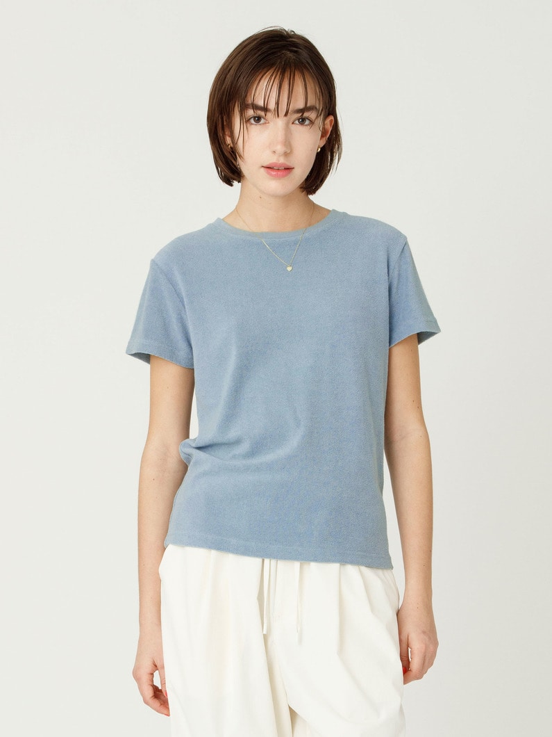 パイル ティー（イエロー/ブルー/ブラック） 詳細画像 blue