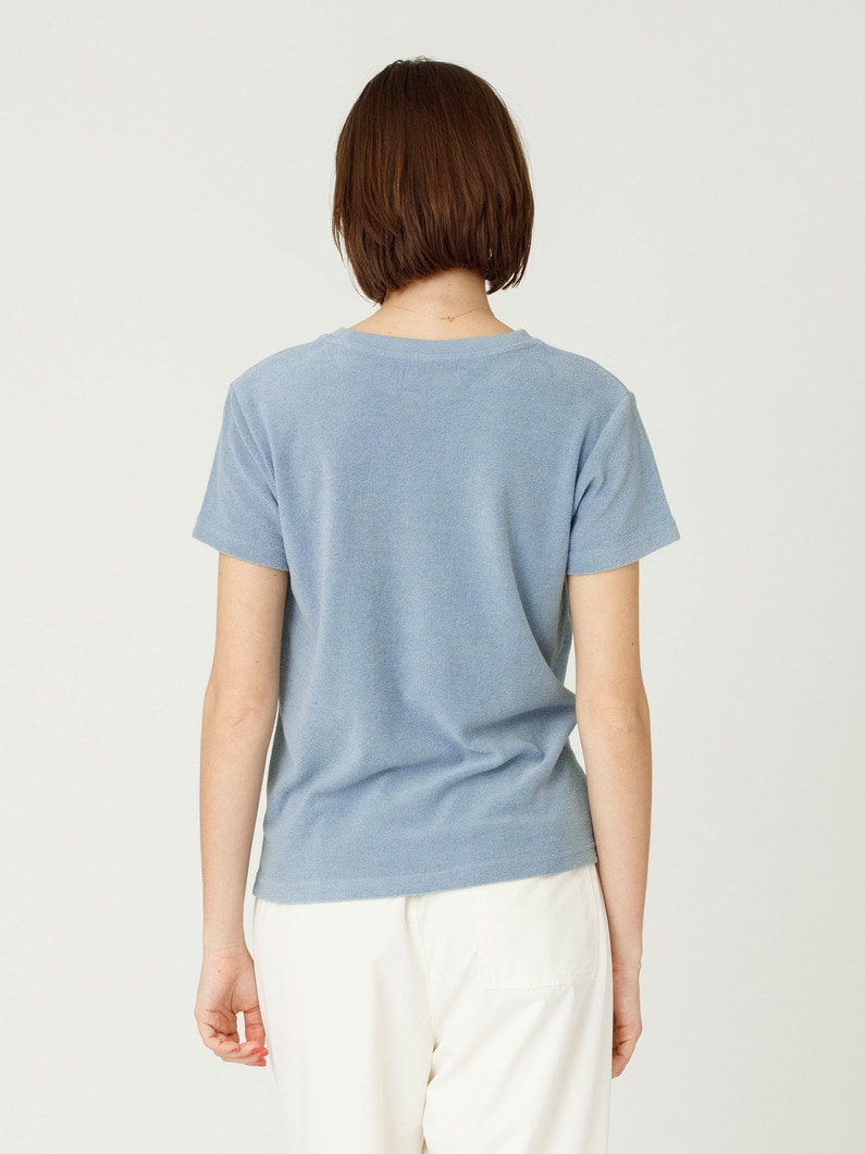 パイル ティー（イエロー/ブルー/ブラック） 詳細画像 blue 2