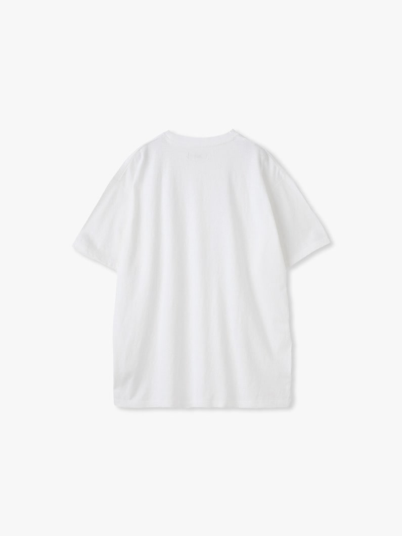 スラブコットン ビッグ ティー 詳細画像 charcoal gray 1