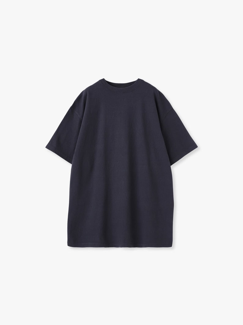 スラブコットン ビッグ ティー 詳細画像 charcoal gray 3