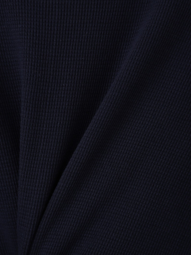 ミニワッフル バックリボン トップ 詳細画像 navy 3