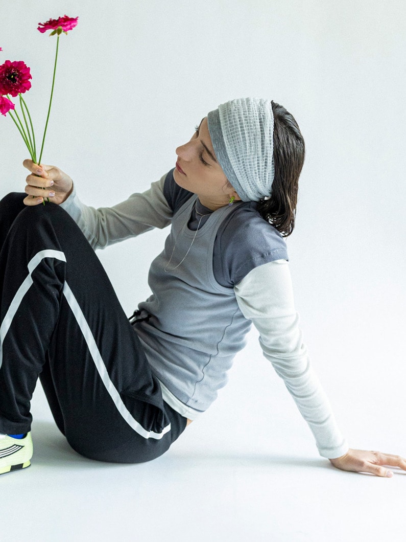 3ピース レイヤード トップス 詳細画像 charcoal gray 4