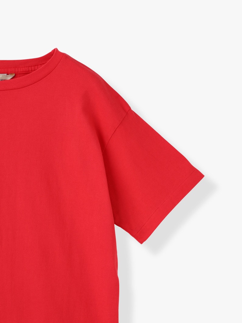 オーガニックコットン ティー（ホワイト/レッド/ダークグレー） 詳細画像 dark gray 2