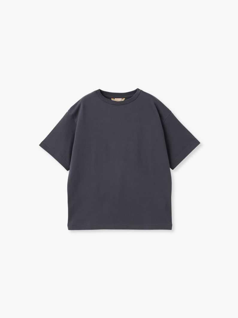 オーガニックコットン ティー（ホワイト/レッド/ダークグレー） 詳細画像 dark gray 3