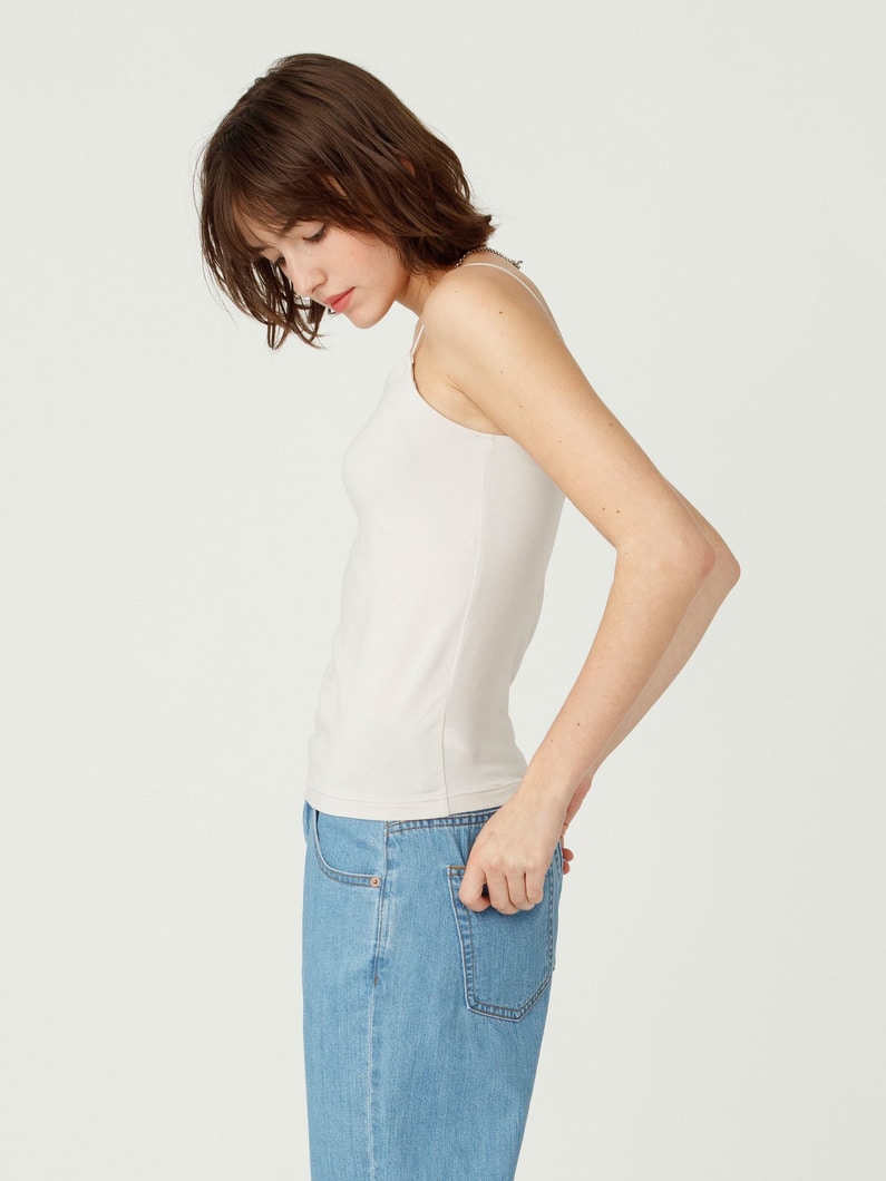 カップイン キャミソール（ブラック/グレー/ライトグレー） 詳細画像 light gray 2
