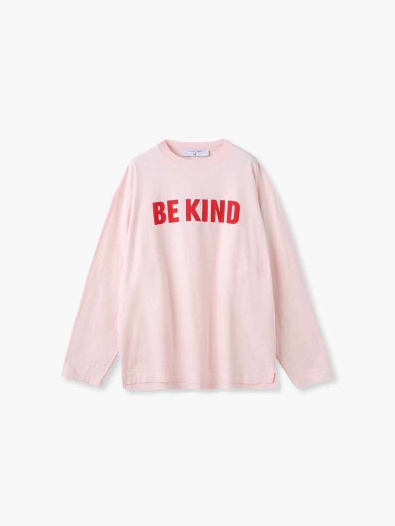 ビーカインド ロングスリーブ ティー 詳細画像 pink 4