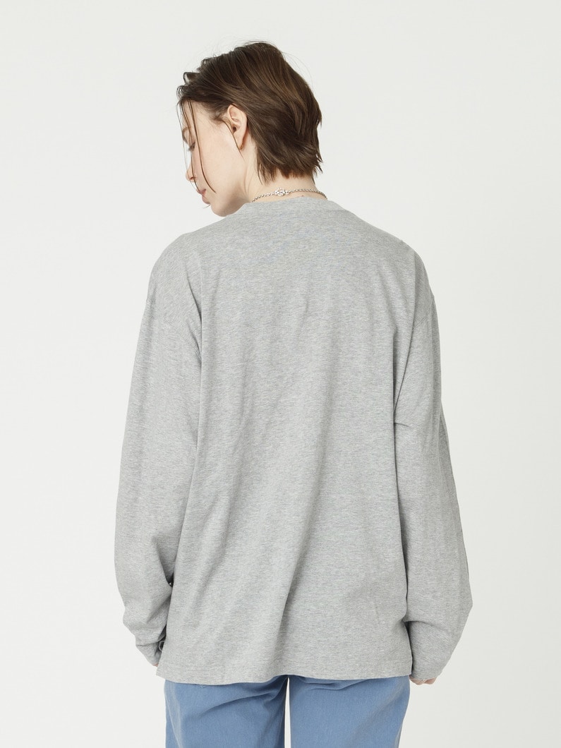 ビーカインド ロングスリーブ ティー 詳細画像 gray 2