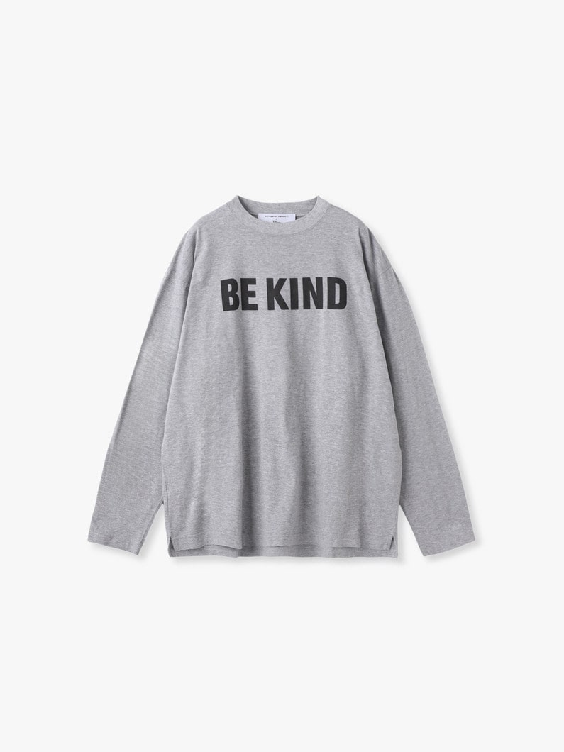 ビーカインド ロングスリーブ ティー 詳細画像 gray 3