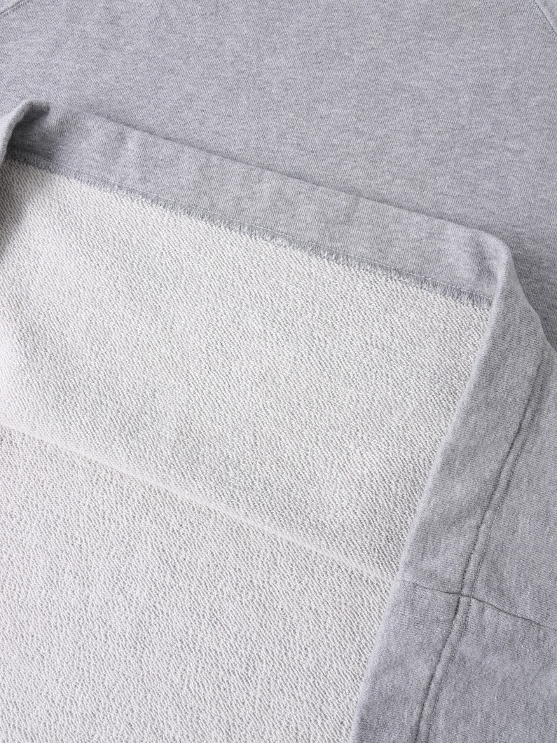 ガーメントダイ フレンチスリーブ スウェット トップ 詳細画像 lavender 4