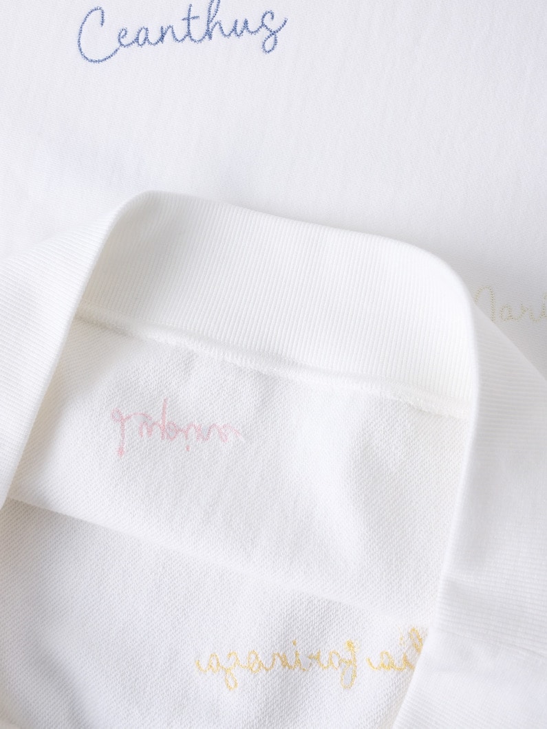 カリフォルニア フラワー スウェット プルオーバー 詳細画像 white 3