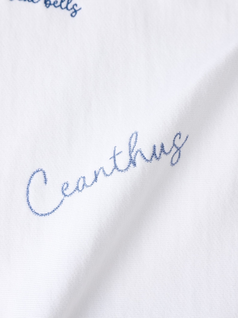 カリフォルニア フラワー スウェット プルオーバー 詳細画像 white 4