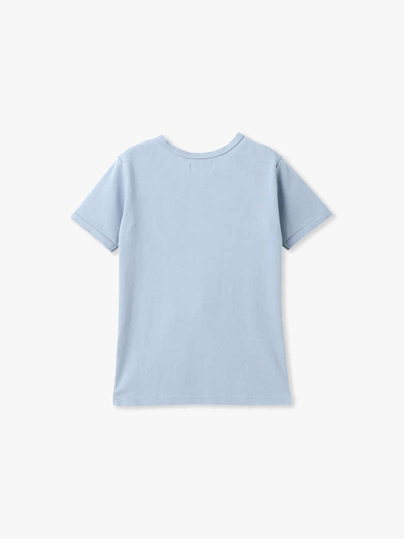 シェルステッチ ティー（ホワイト/ブルー/ネイビー） 詳細画像 navy 1