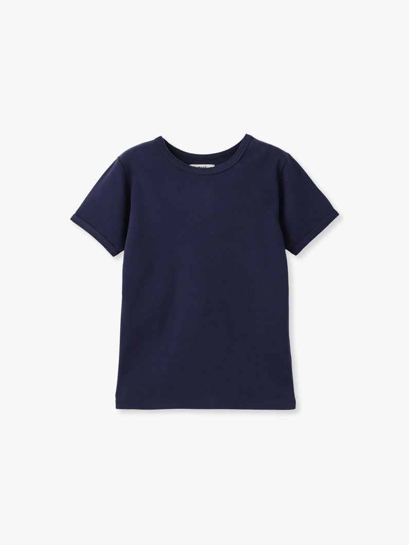 シェルステッチ ティー（ホワイト/ブルー/ネイビー） 詳細画像 navy 3