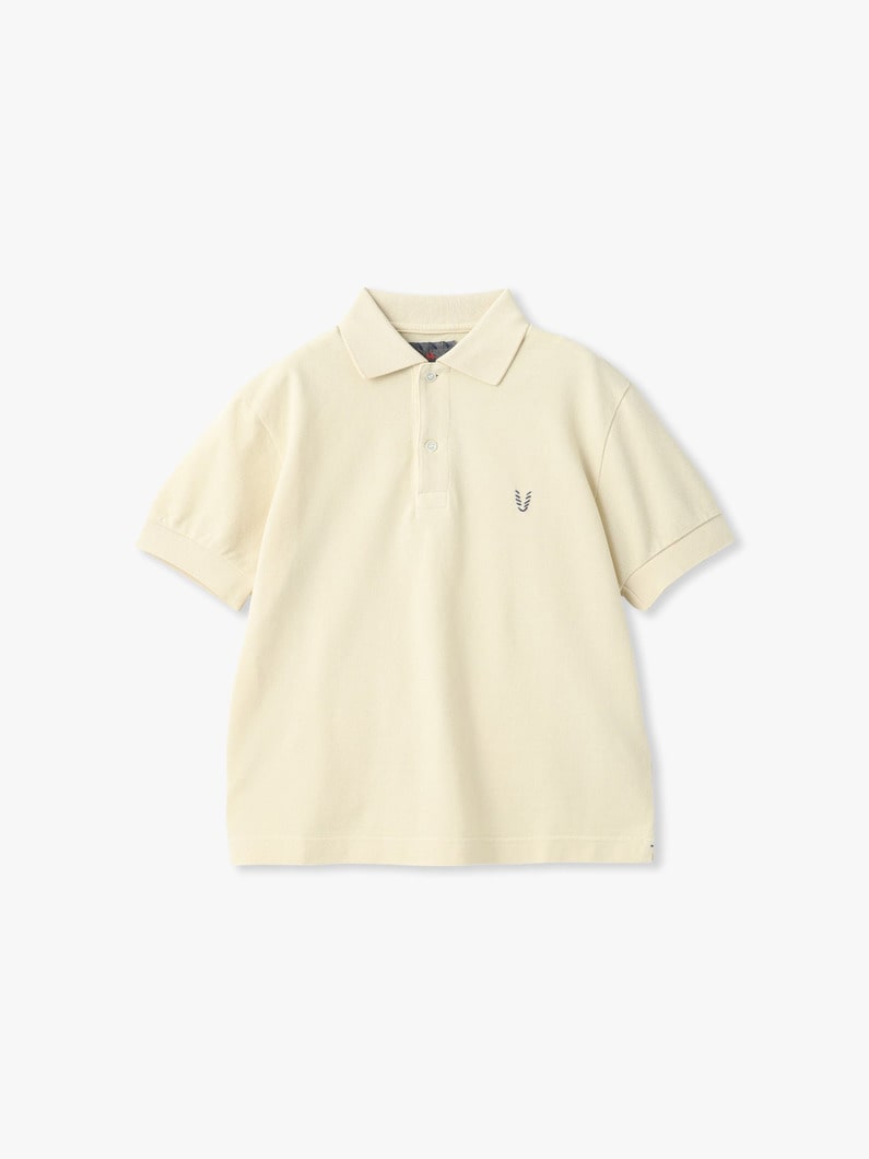 カノコ ポロトップ 詳細画像 ivory 5