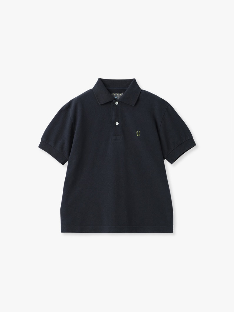 カノコ ポロトップ 詳細画像 dark navy
