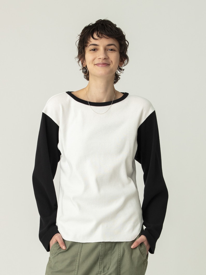 ラグラン ロングスリーブティー（XS） 詳細画像 black