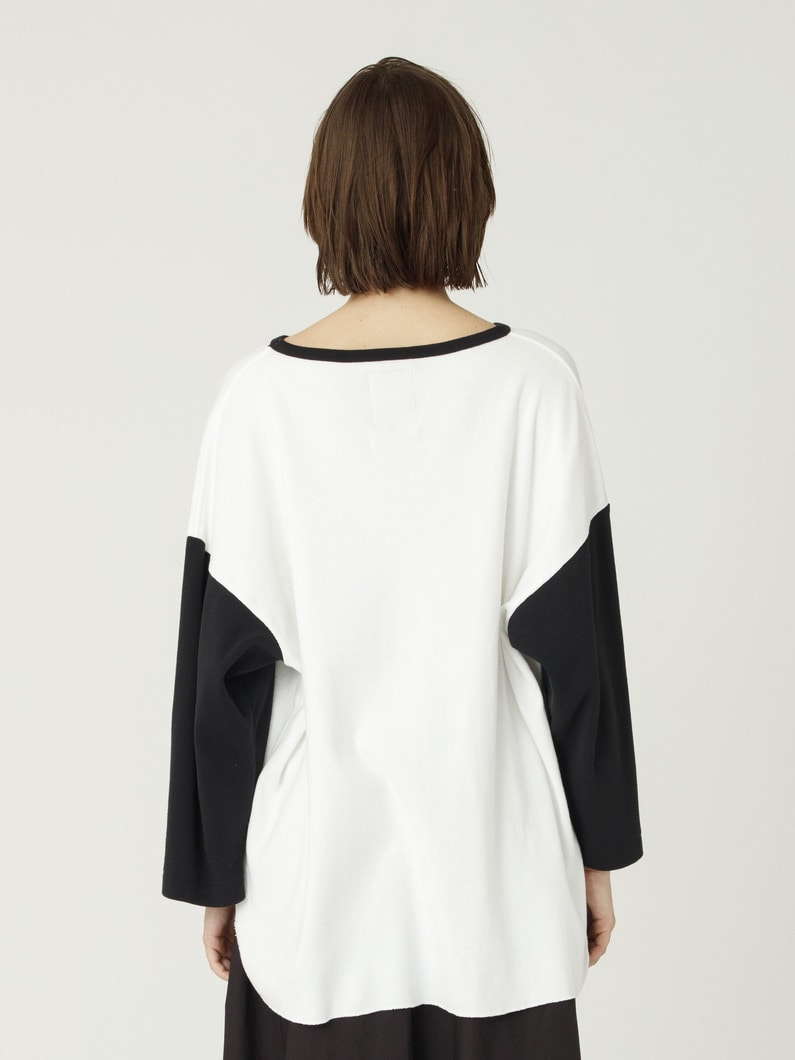 プリント ラグラン ロングスリーブティー（M） 詳細画像 black 3