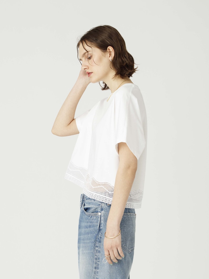 インコンバージョンレース ティー 詳細画像 white 2