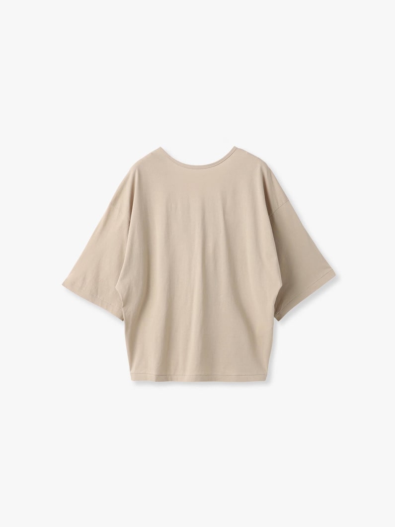 スビンコットン 2WAY ティー 詳細画像 beige 6