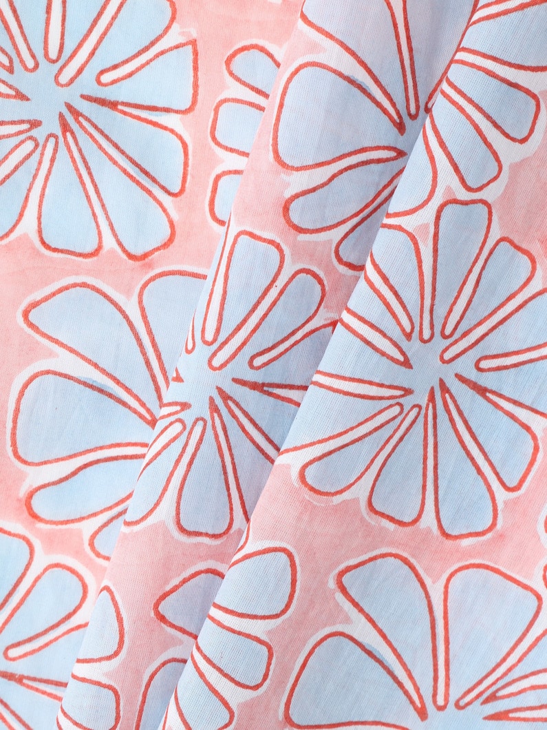 トロピカルプリント サロン 詳細画像 pink 2