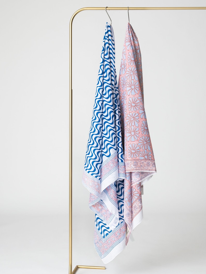 トロピカルプリント サロン 詳細画像 pink 3