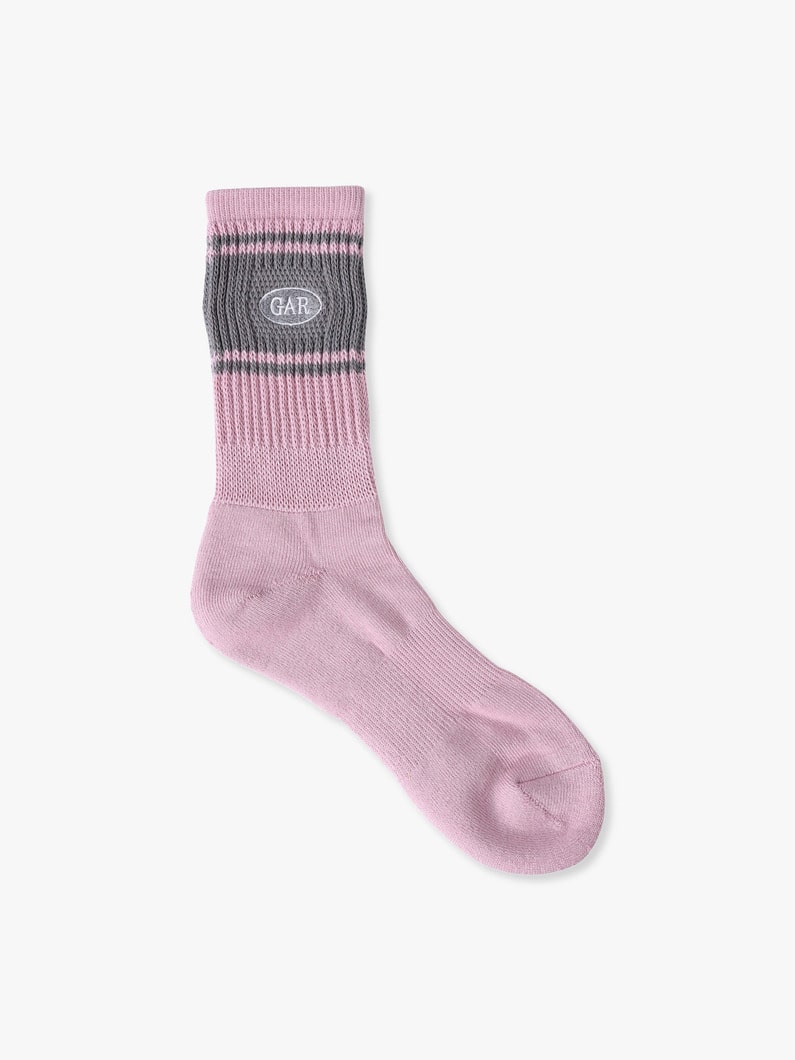 GAR チューブクルー ソックス 詳細画像 gray 1