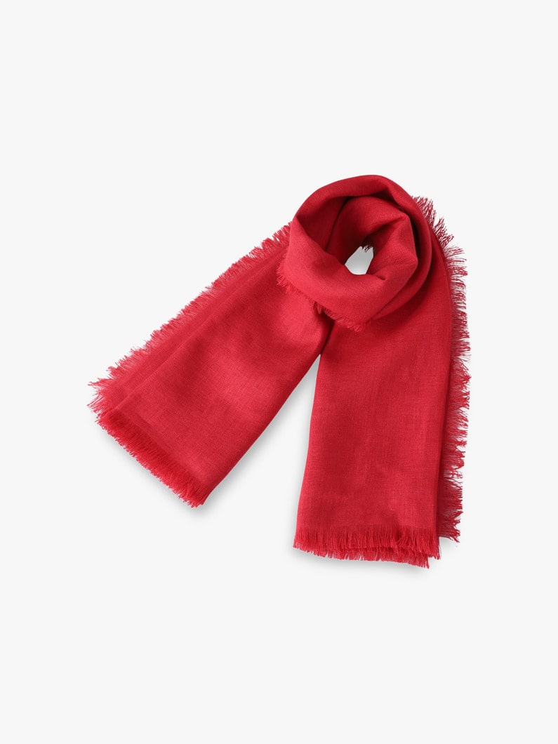 オーガニックリネン ドライキャンバススクエア ⅲ ストール 詳細画像 ivory 1