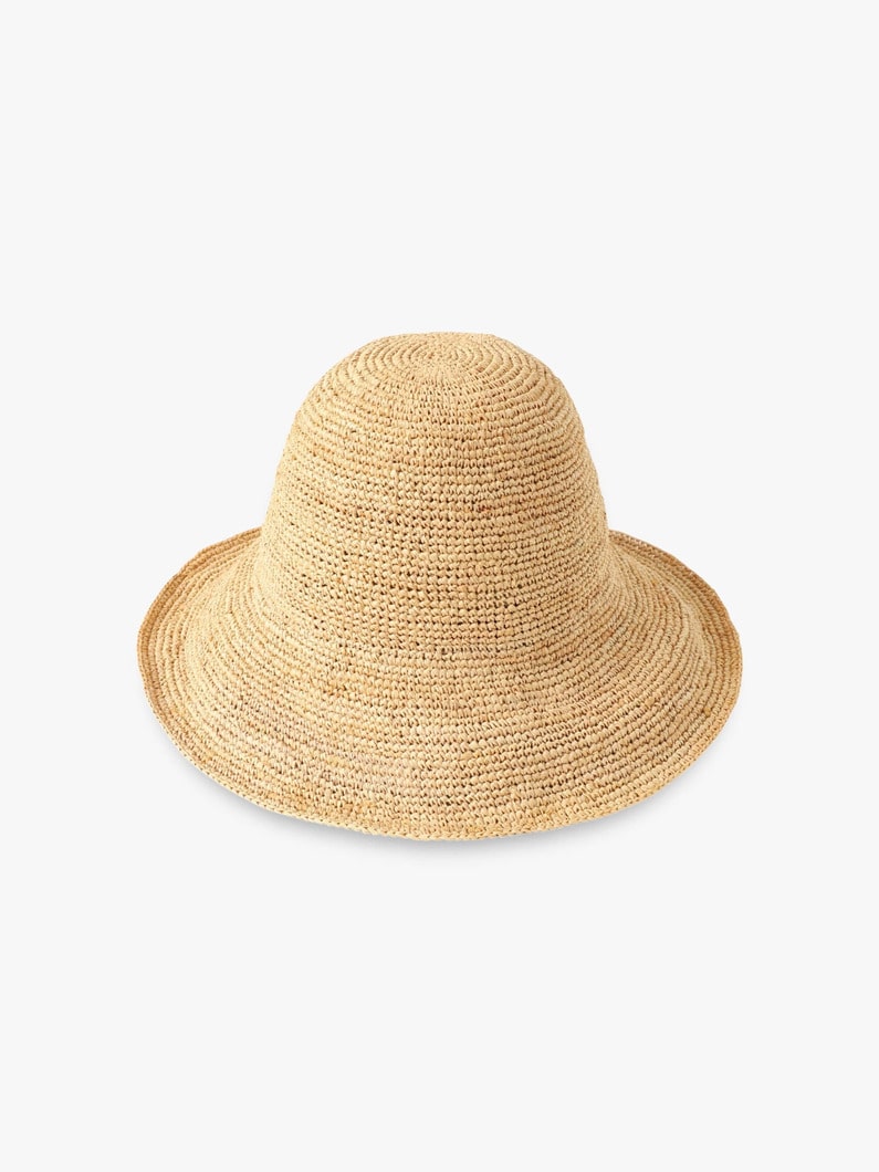 ロール ラフィア ハット 詳細画像 beige 3