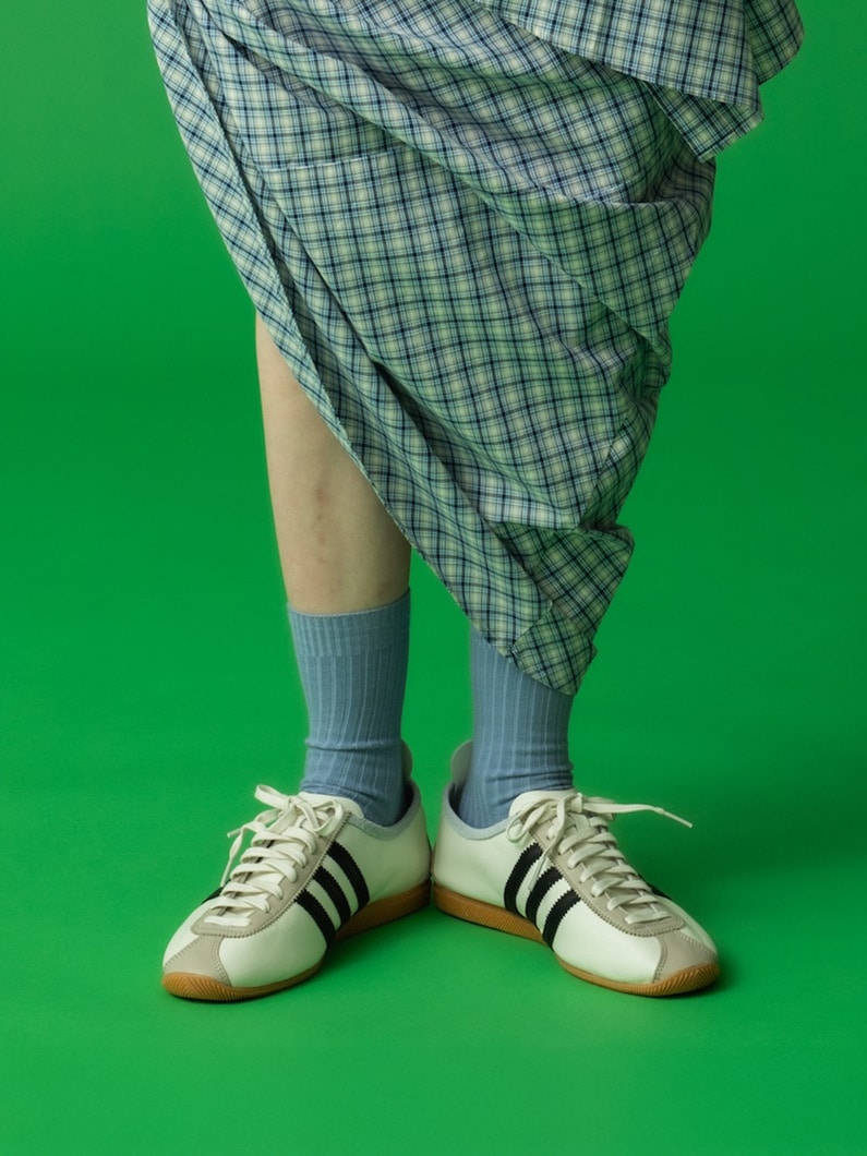 オーガニックコットン オーバーアンクル リブ ソックス 詳細画像 purple 4