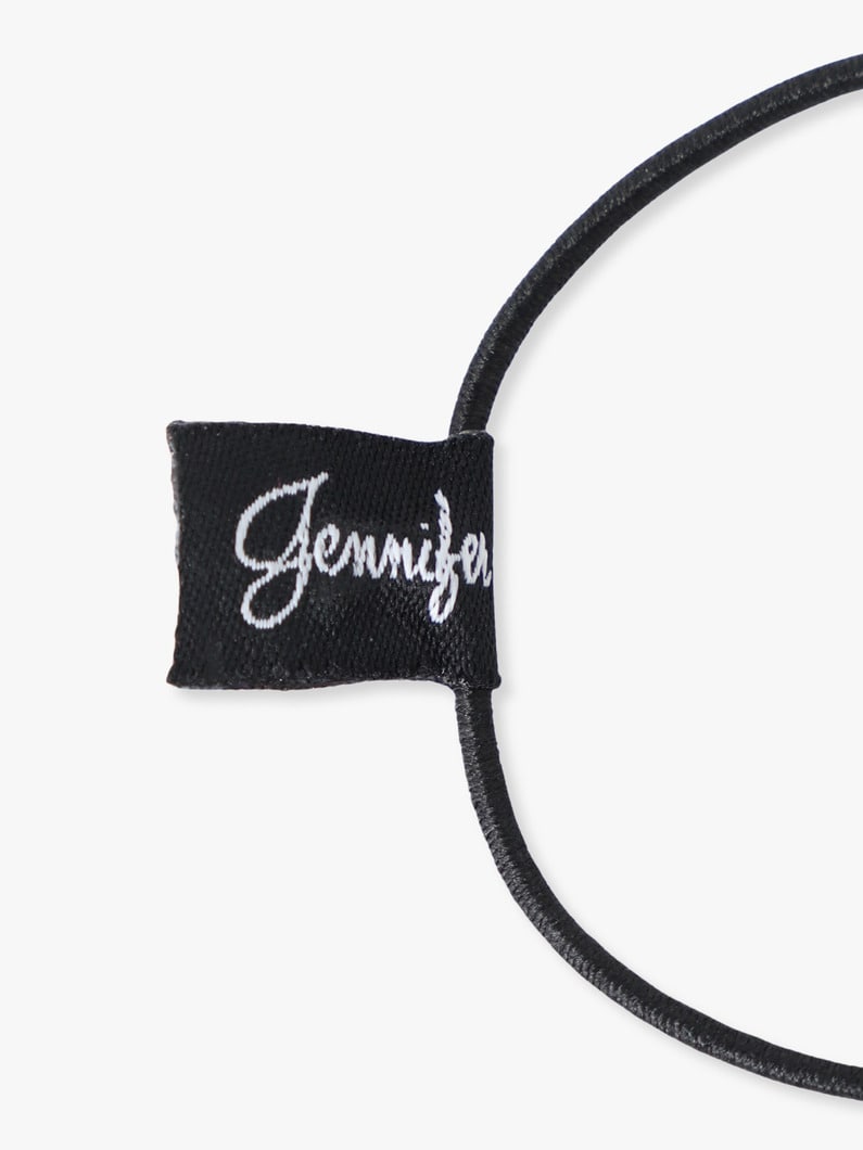 グログラン ダブル ボウ ヘアタイ 詳細画像 black 2