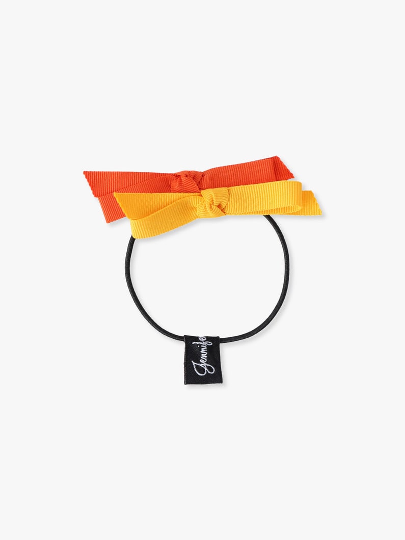 グログラン ツートーンボウ ヘアタイ 詳細画像 orange