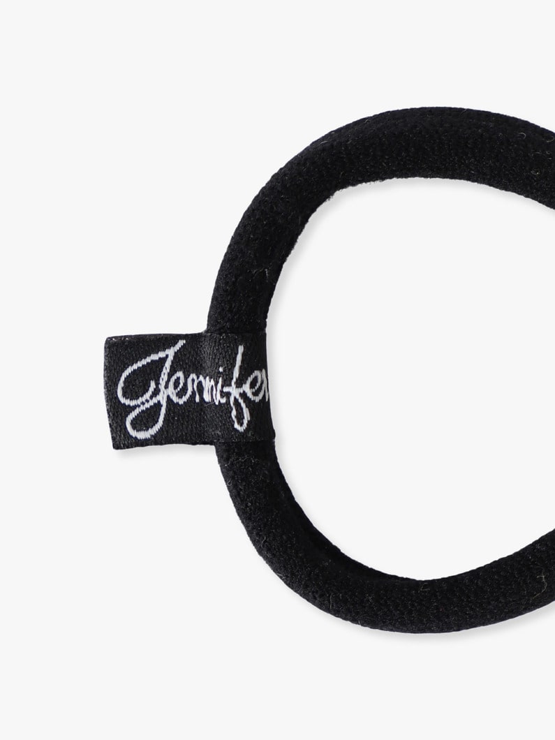 リネン ロングボウ ヘアタイ 詳細画像 black 2