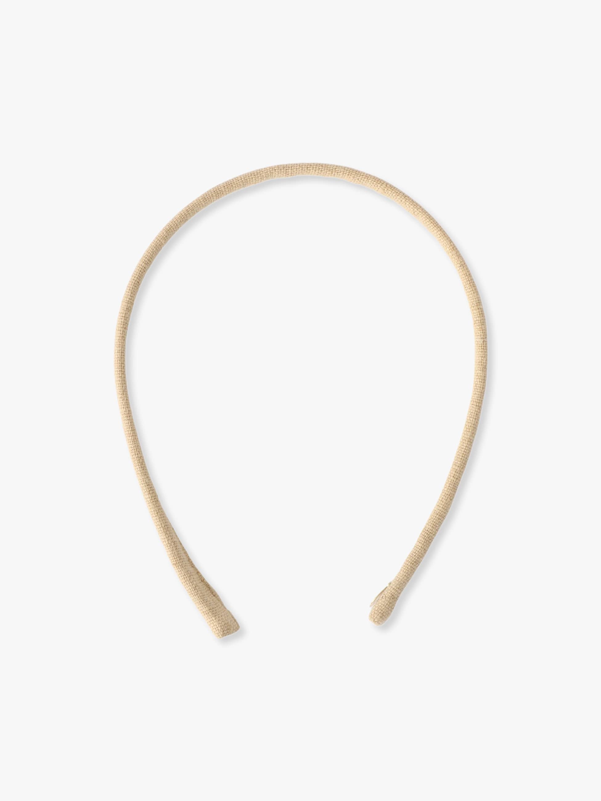 リネン スキニー ヘッドバンド｜Jennifer Ouellette(ジェニファー