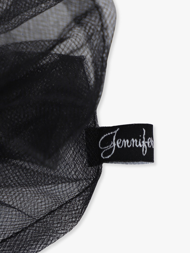 チュール ビッグ スクランチー 詳細画像 black 1