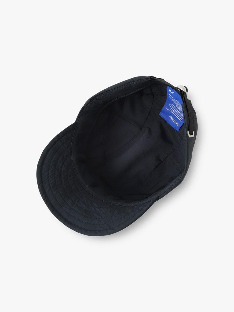 ナイロン タフタ キャップ 詳細画像 black 3