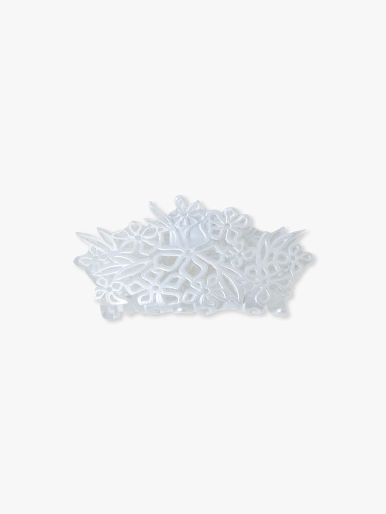 レース クロー クリップ 詳細画像 white 1