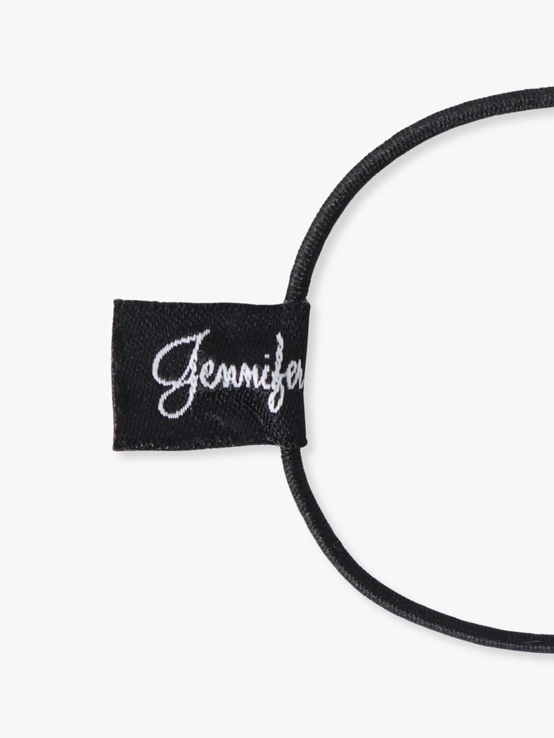 デニム ノット ヘアタイ 詳細画像 blue 2