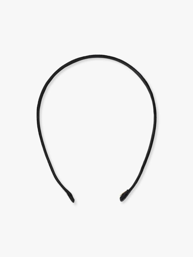 ストロー スキニー ヘッドバンド 詳細画像 black 1