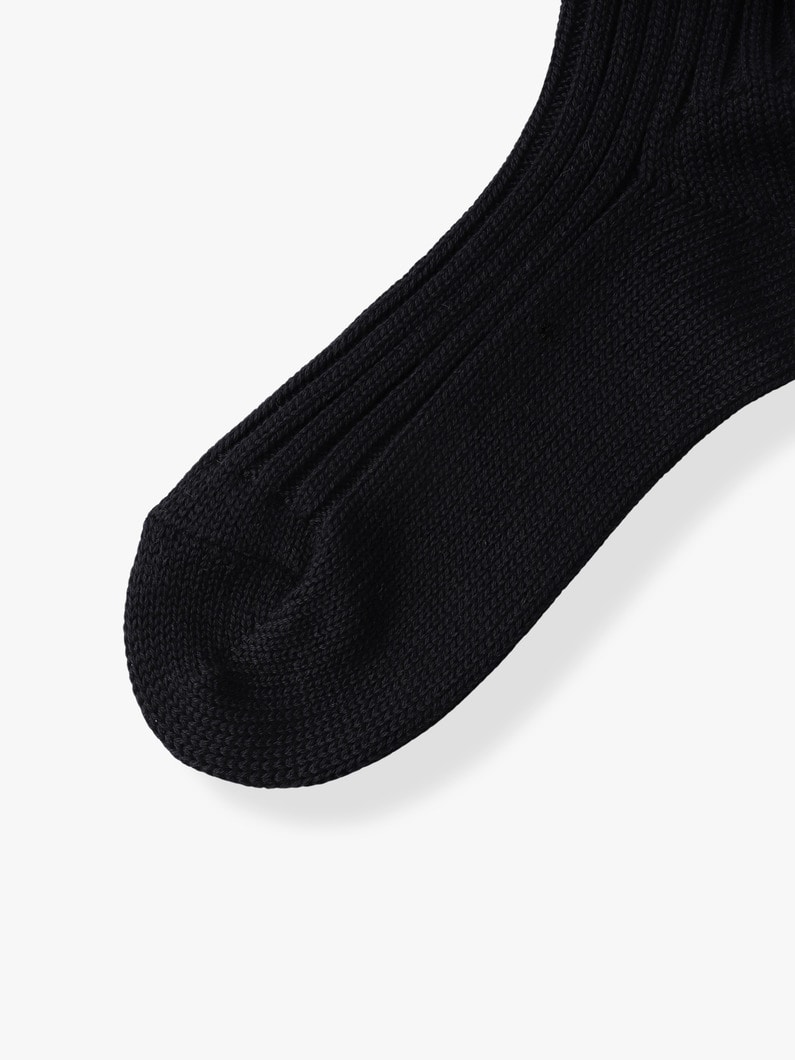 オーガニックコットン リブ ソックス 詳細画像 pink 1