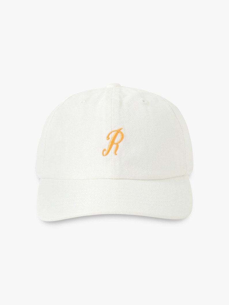 Rロゴ エンブロイダリー キャップ（women） 詳細画像 white 5