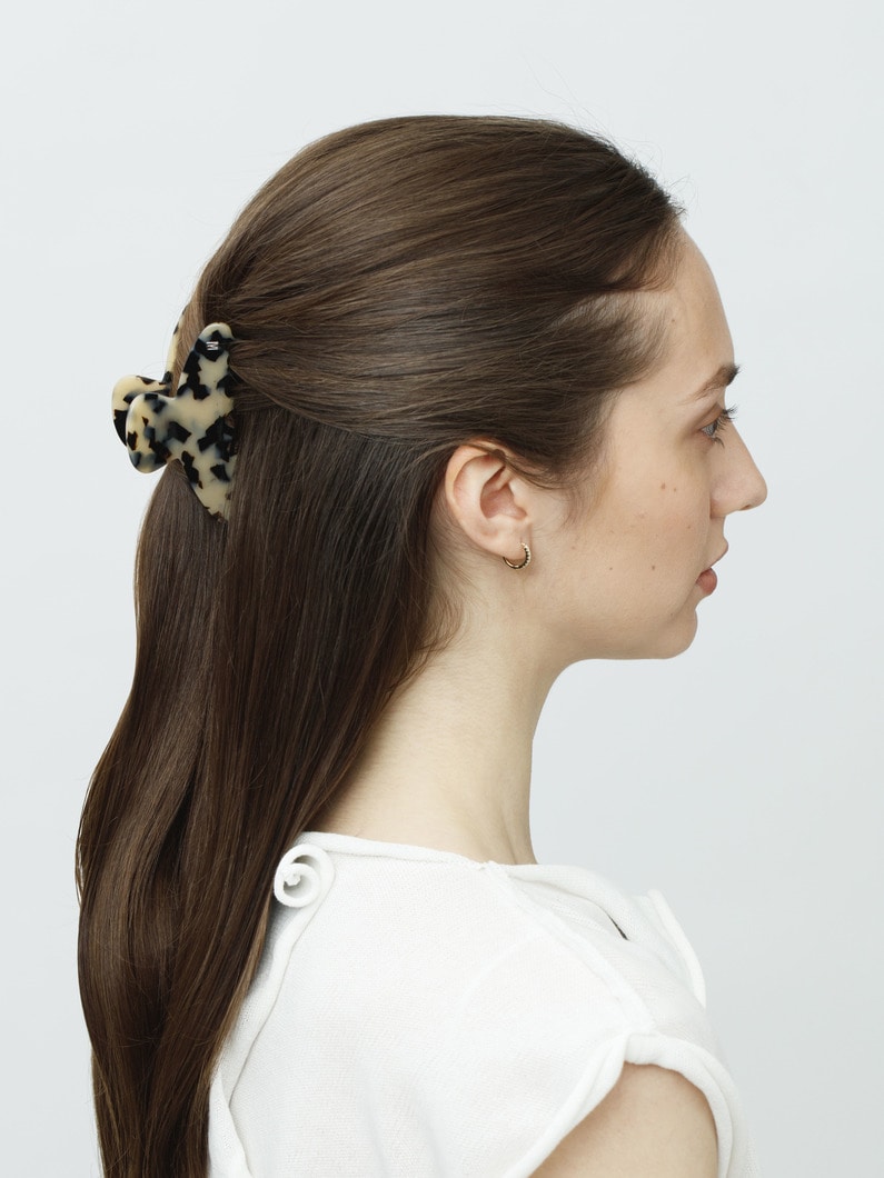 ベーシック クラシック ヘアクリップ（4cm&times;8.5cm/M） 詳細画像 light beige 2