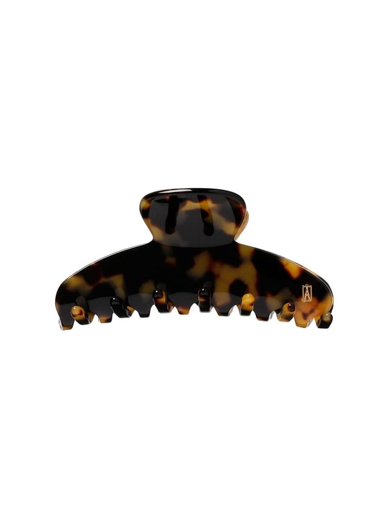 ベーシック クラシック ヘアクリップ（4cm&times;8.5cm/M） 詳細画像 brown