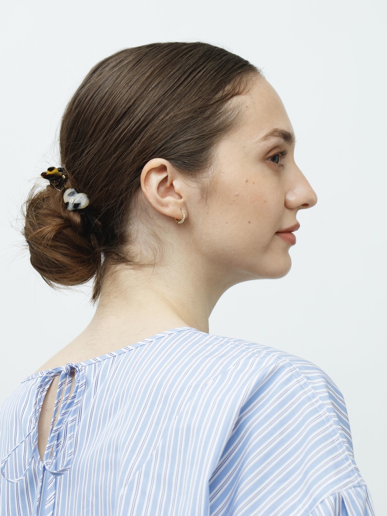 ベビー ヘアクリップ 詳細画像 brown 2