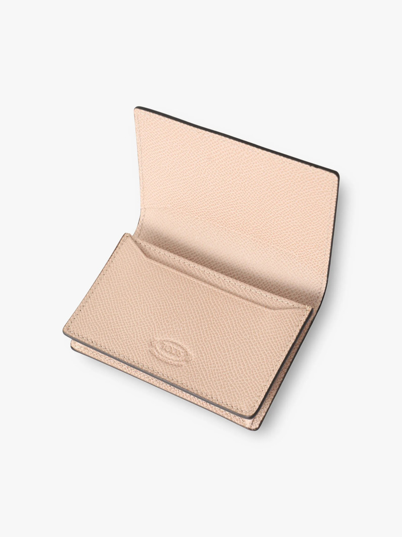 レザー ビジネスカードホルダー（ピンク/グリーン/ブルー） 詳細画像 pink 3